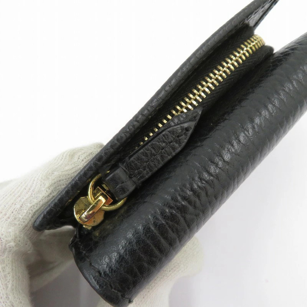 GUCCI GG Marmont Tri fold Wallet Black - Picture 10 of 11